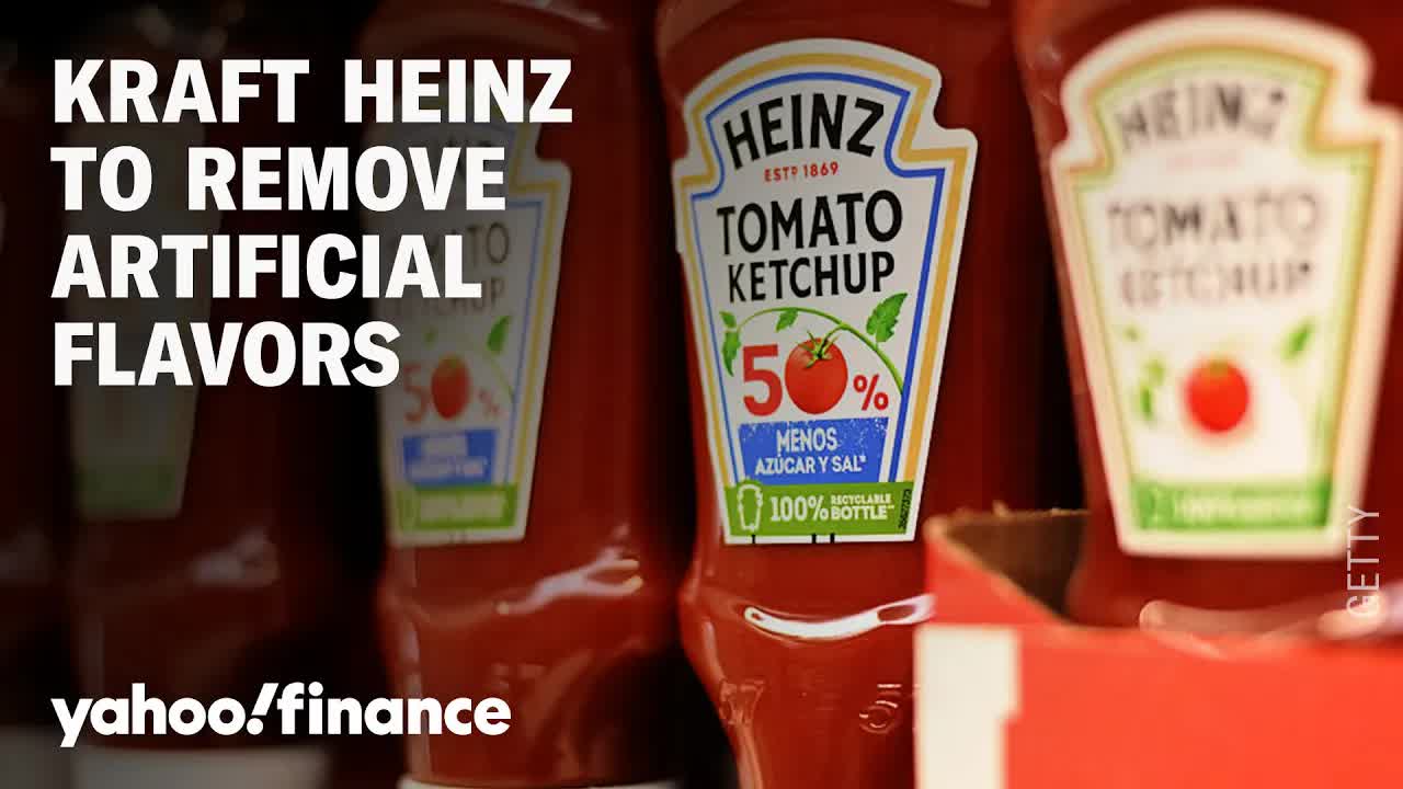 Kraft Heinz to remove artificial colors from its products by 2027