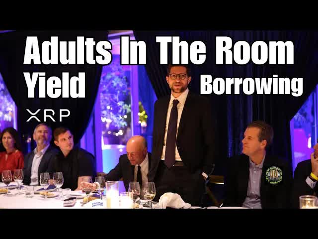 Ripple CEO Power Move , XRP Borrowing & Adults Entering The Room