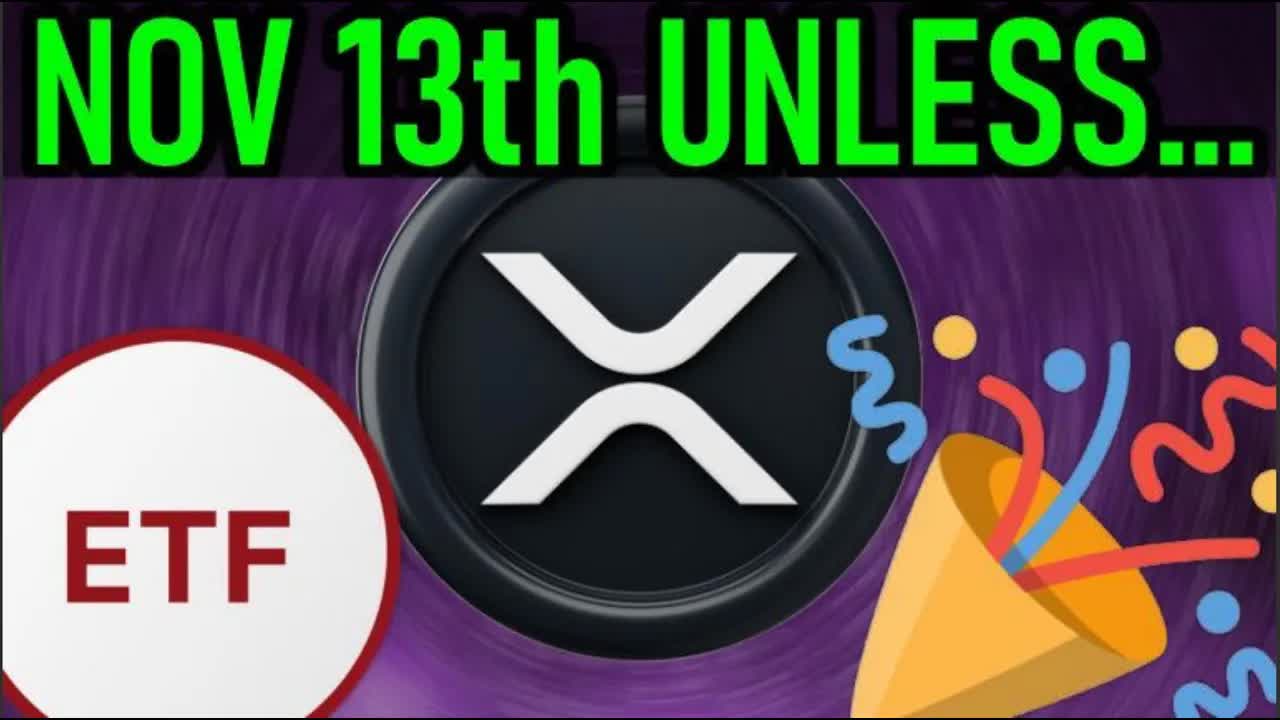 🚀XRP ETF LAUNCH DATE🚀