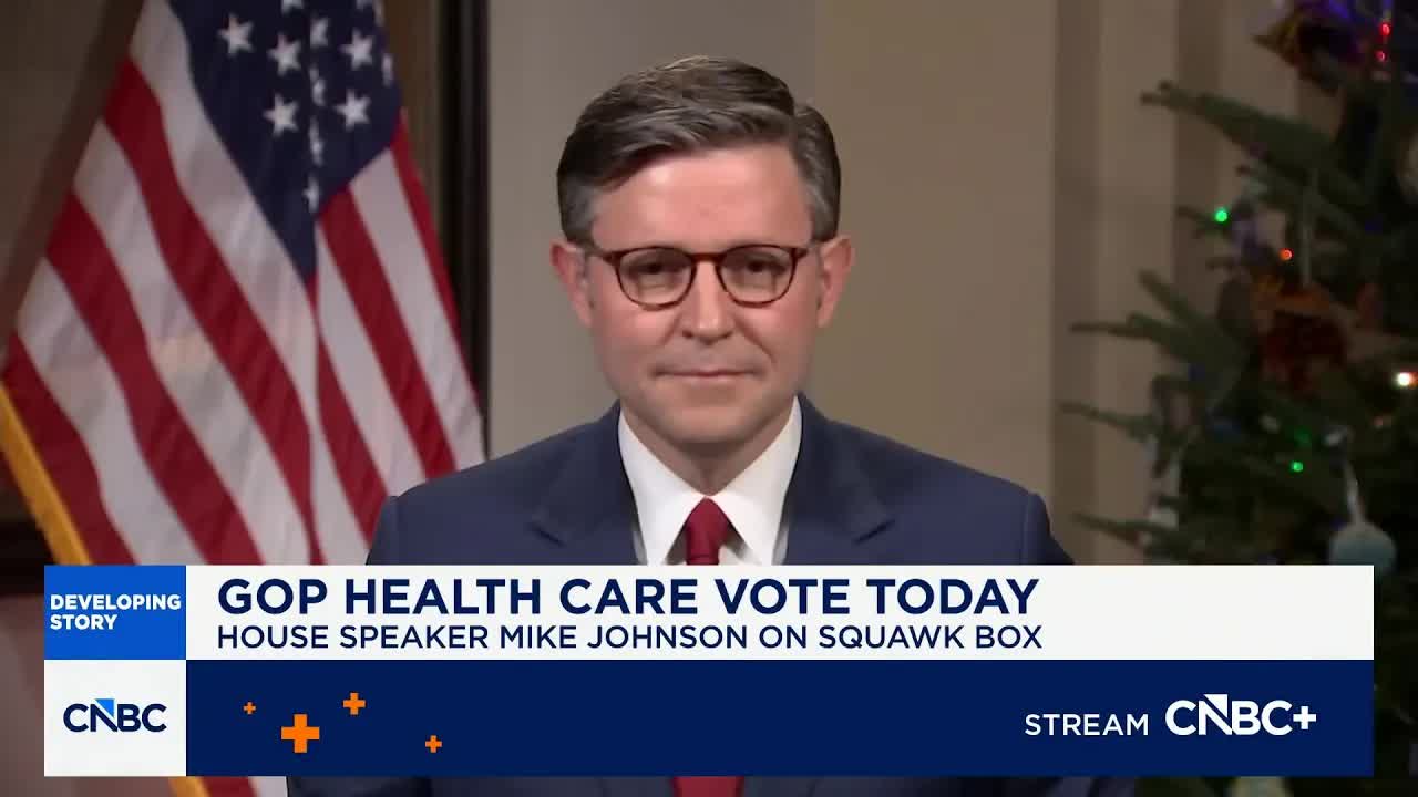 House Speaker Mike Johnson on upcoming GOP health care vote