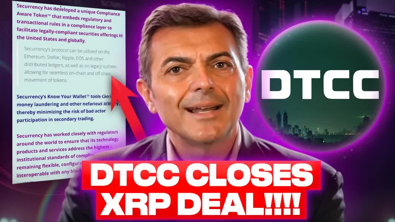 XRP IS ABOUT TO NUCLEAR?!? DTCC SEALS THE DEAL FOR XRP!!!
