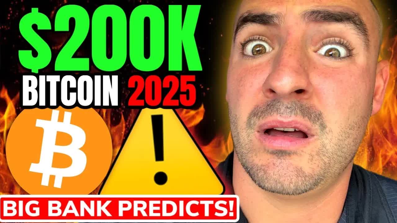 Standard Chartered Bank Calls for $200K Bitcoin In 2025 (NEW BULL MARKET STARTING?)
