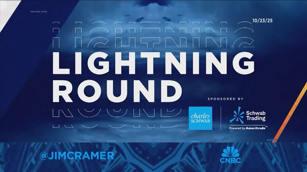 Lightning Round: I'm a buyer of Novartis, says Cramer