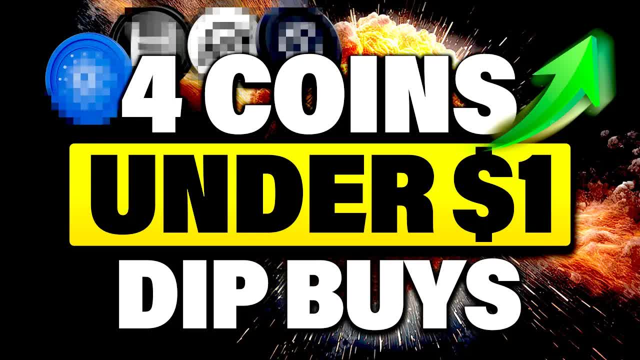 BRUTAL CRYPTO CRASH - $1 Altcoins To Consider On the Dip 👀