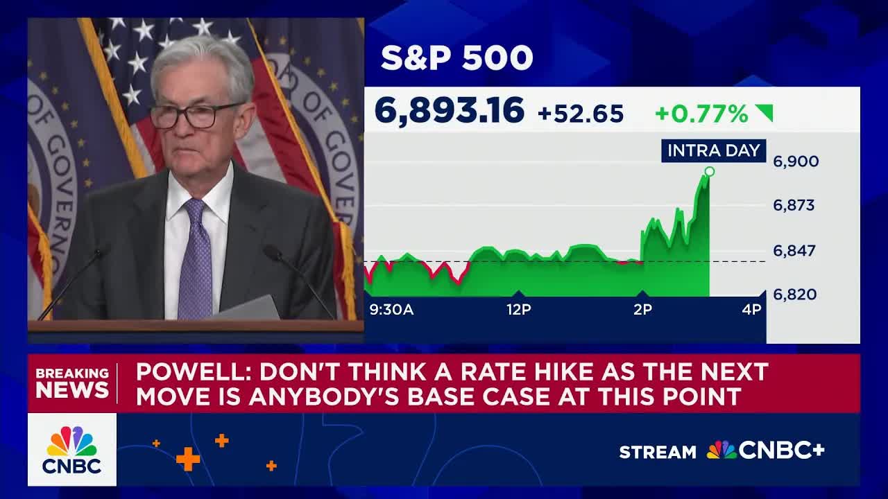 Fed Chair Powell: Job creation may actually be negative