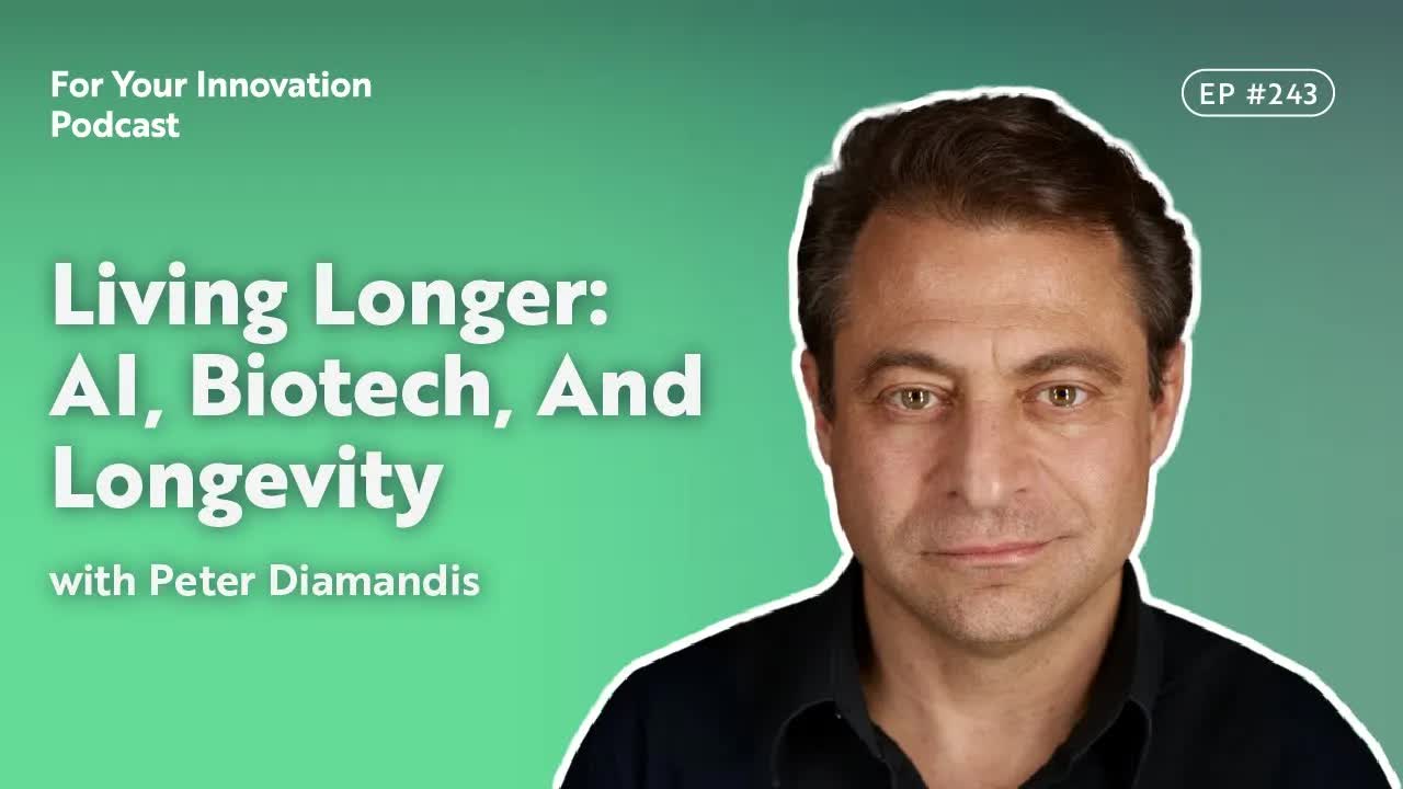Living Longer: AI, Biotech, And Longevity With Peter Diamandis
