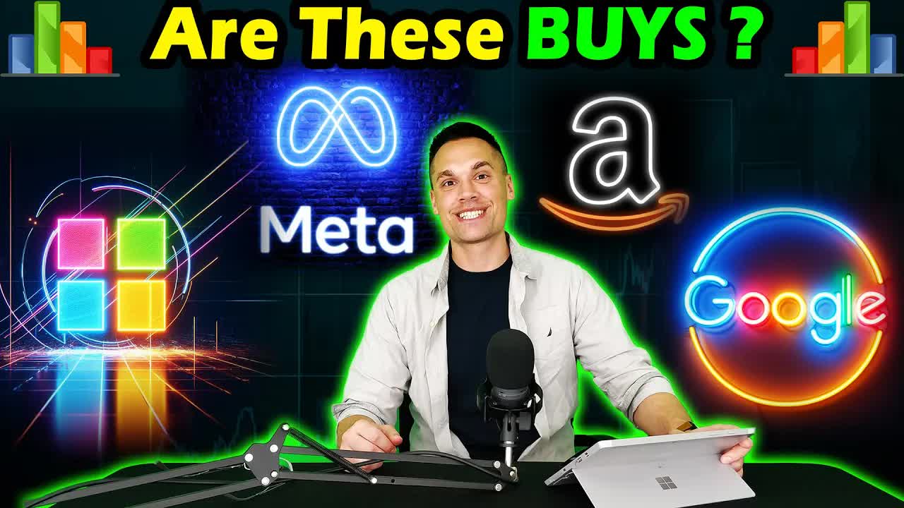 Are These Stocks A Buy After Earnings? - Google! Amazon! Meta! Microsoft!