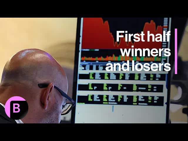 Biggest Stock Winners and Losers in First Half of Year