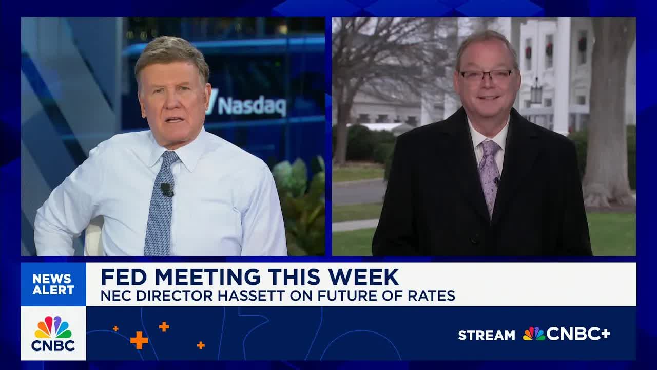 Watch CNBC's full interview with White House National Economic Council Director Kevin Hassett
