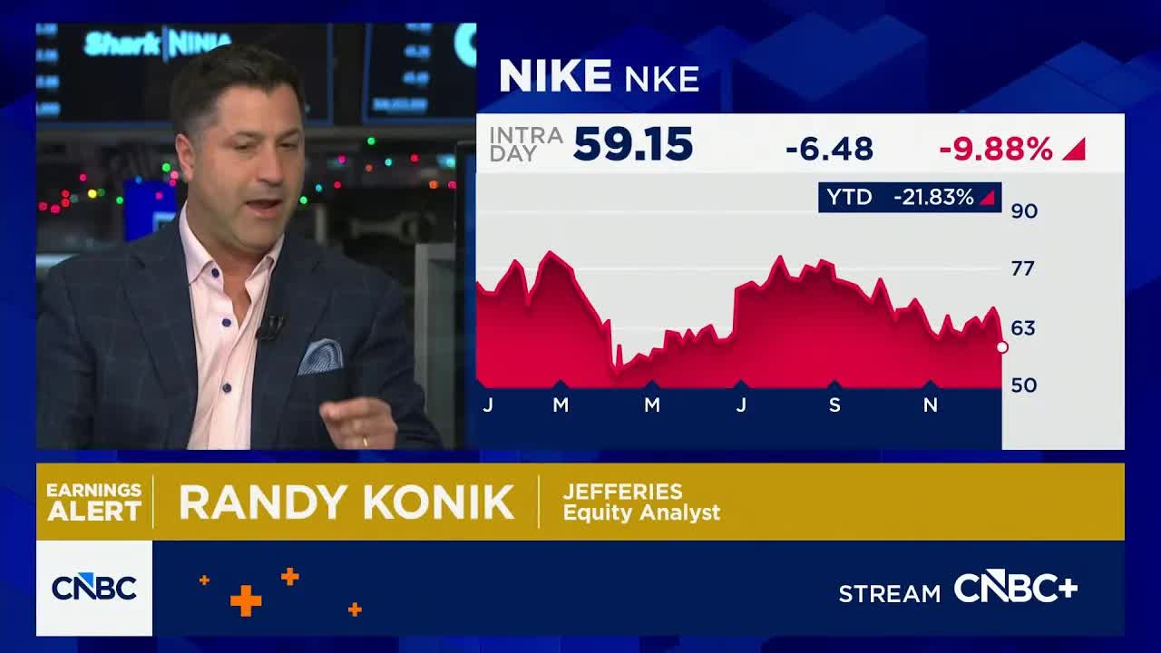 Nike has to 'reset the playbook' on products, says Jefferies' Randy Konik