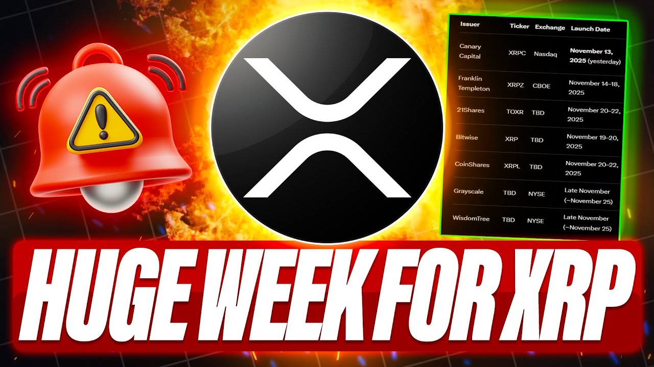 XRP ETFs LAUNCHING THIS WEEK - IT MAY BE OVER FOR BTC - RIPPLE SHARES ARE NOT XRP