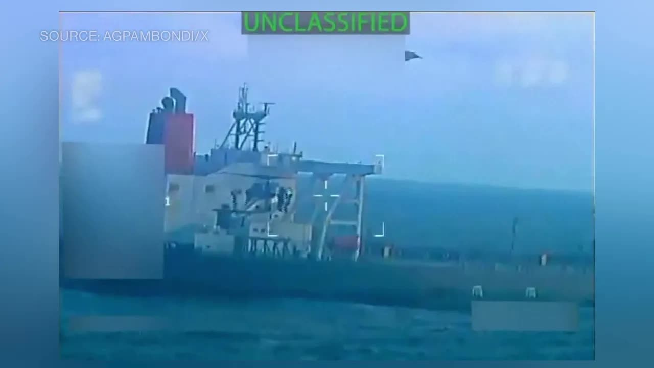 WATCH: US Seizes Oil Tanker Off Coast of Venezuela