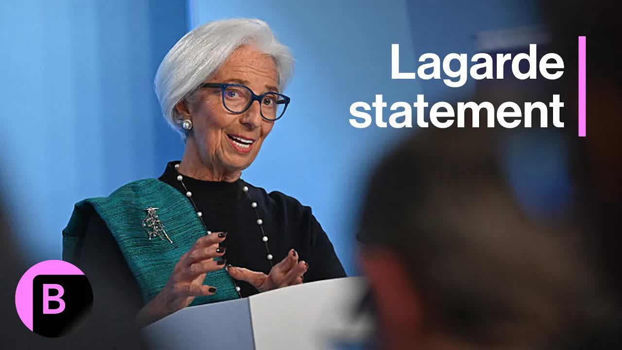ECB Decision: Lagarde on Growth, Interest Rates, Uncertain Inflation