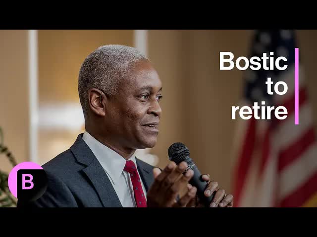 Atlanta Fed President Bostic Will Retire at End of Current Term in February