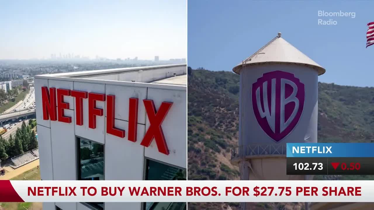 Wall Street Surprised by Netflix Deal to Buy Warner Bros. Discovery
