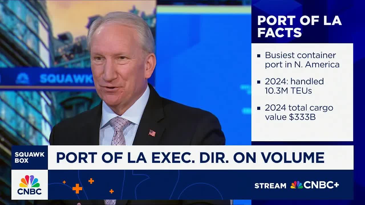 Port of LA's Gene Seroka: 2025 will be our third-best year ever for volume
