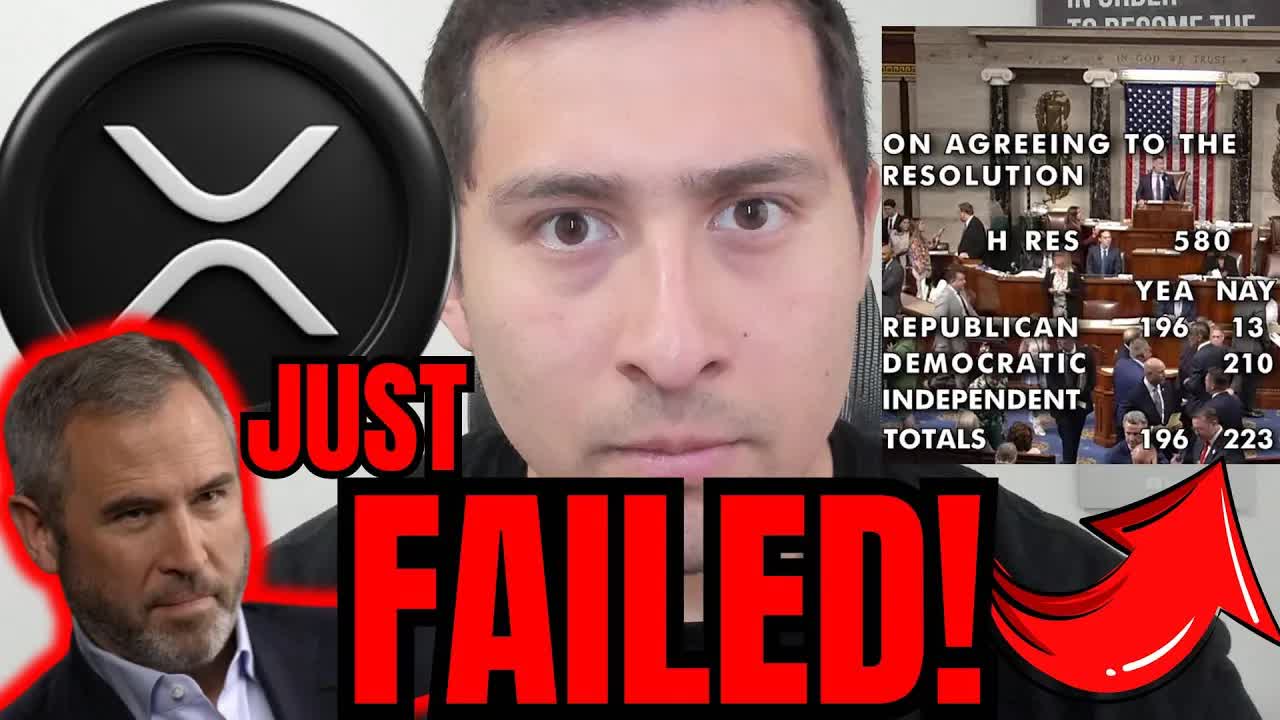 JUST IN XRP FAILED VOTE NEWS!