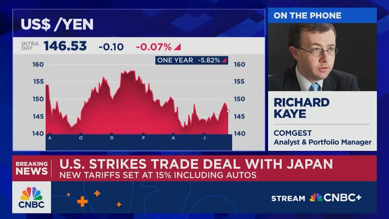 Kaye: Japan’s tech can now reach the U.S. without excessive tariffs