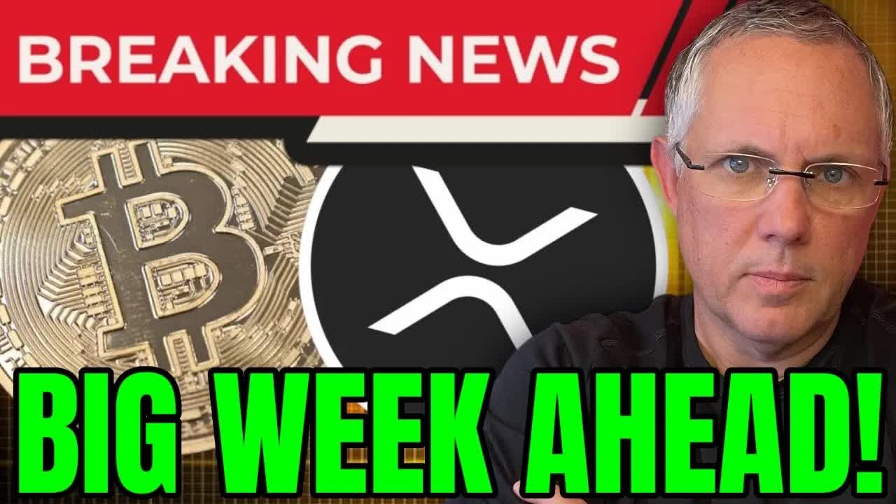 Big Week For Crypto! Volatile Week Ahead! Be Prepared! Breaking Crypto News!