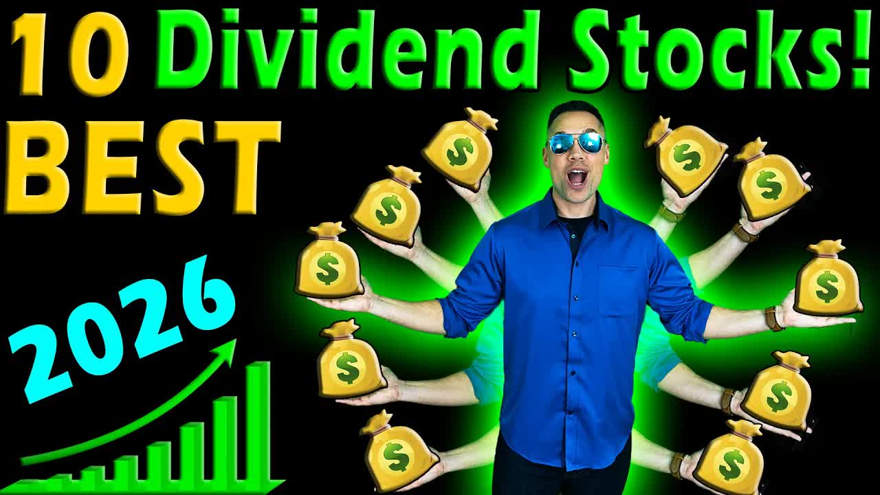 The Absolute BEST Dividend Stocks to Buy NOW for 2026!