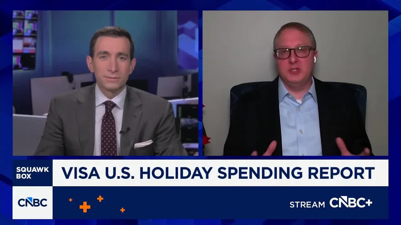 There's certainly a lot of bifurcation going on in consumer spending, says Visa's Michael Brown