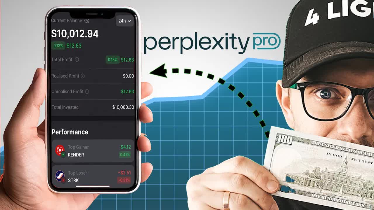 Perplexity PRO Chose My $10,000 Crypto Portfolio… Here’s the List