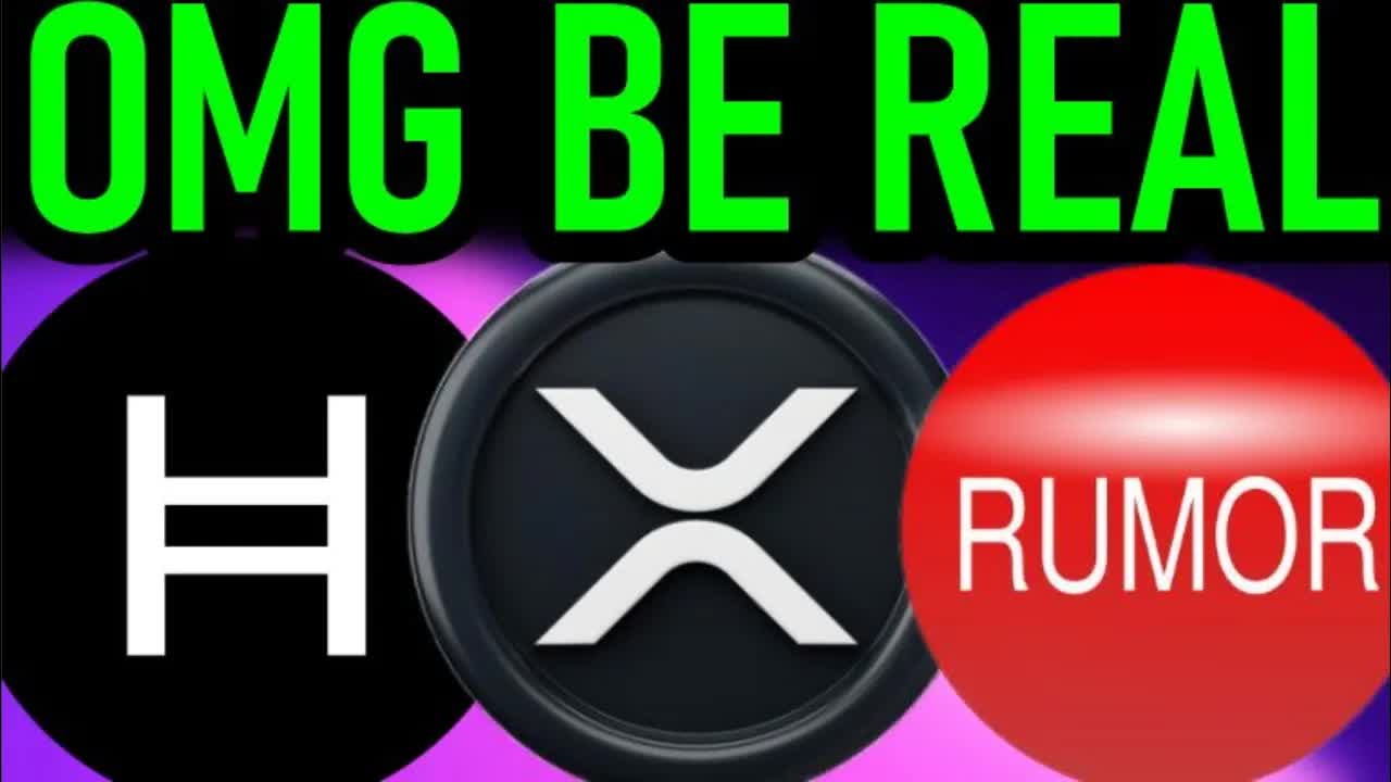 XRP HBAR MEGA RUMOR n BIG NEWS