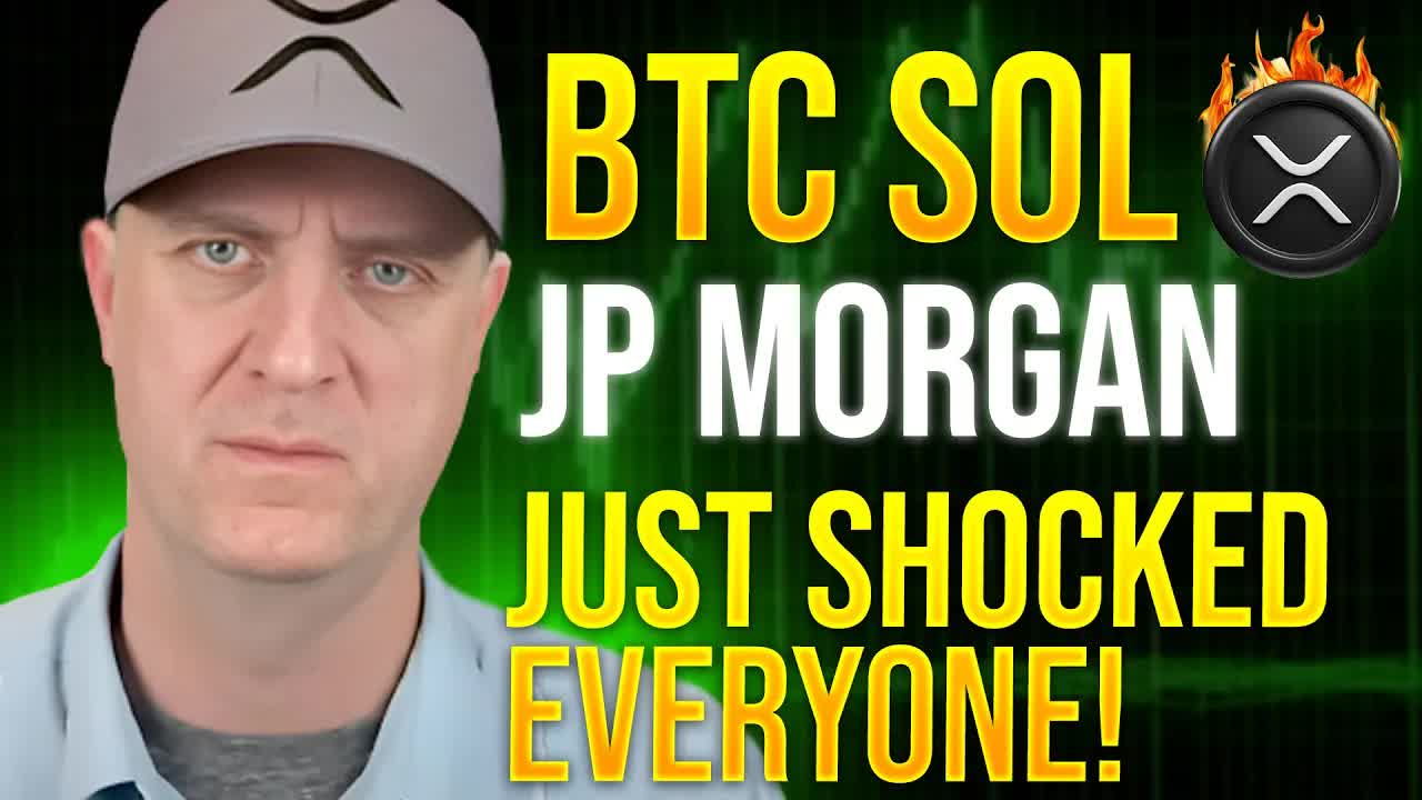 🚨 BITCOIN SOLANA HOLDERS! 🚨 JP MORGAN JUST SHOCKED EVERYONE! (XRP NEXT?)