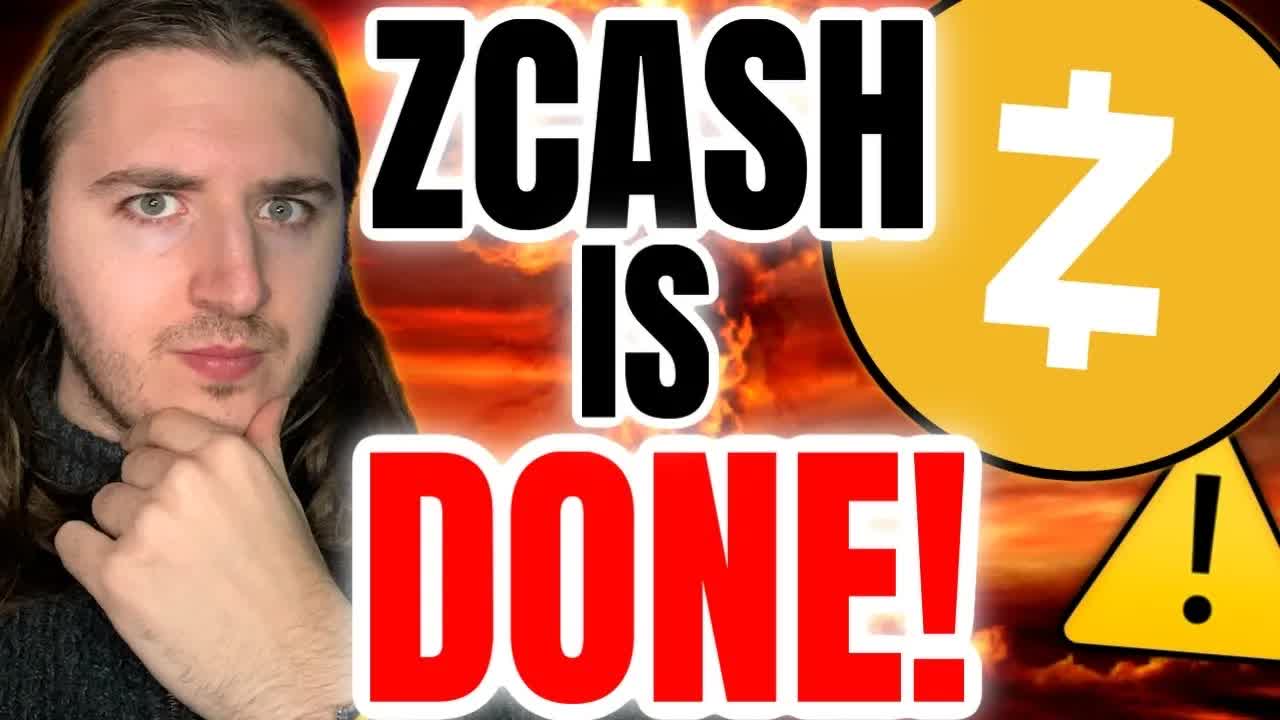 ZCASH MASSIVE PRICE DUMP ON THIS NEWS! (FACT OR FUD?)