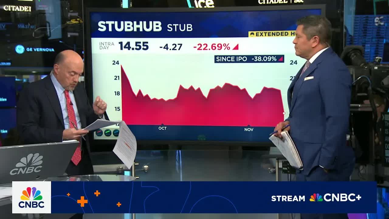 Cramer's Mad Dash: StubHub