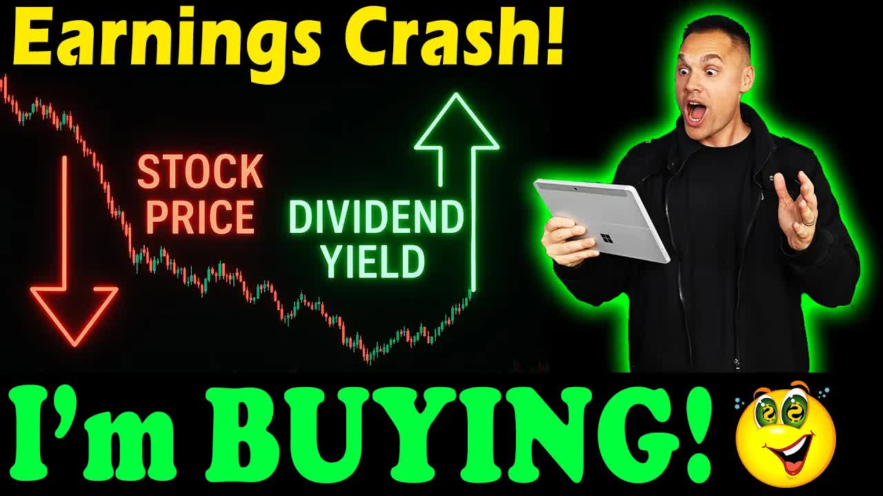 This Amazing Dividend Stock just TANKED on Earnings - And I'm Buying!