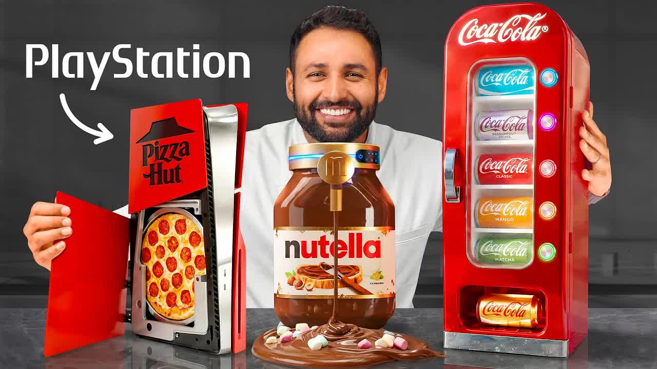 I tested the Strangest Tech from Food Brands