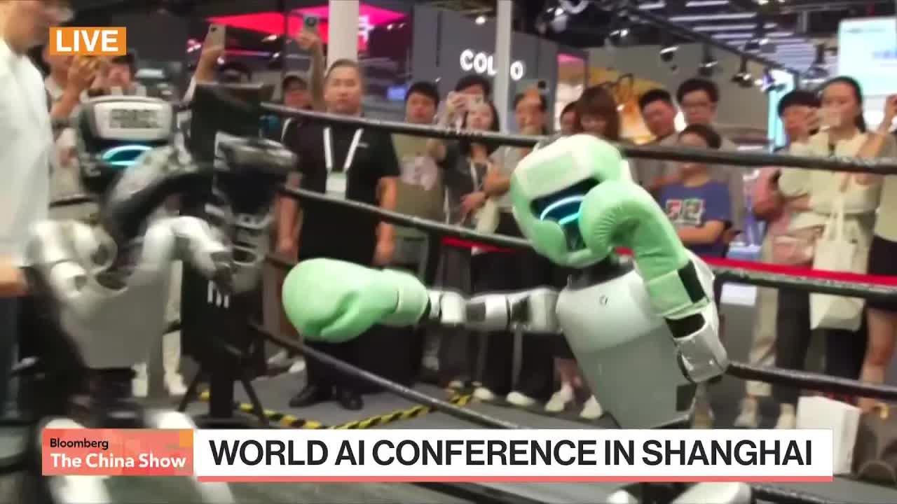 Humanoid Robots Take Center Stage at World AI Conference