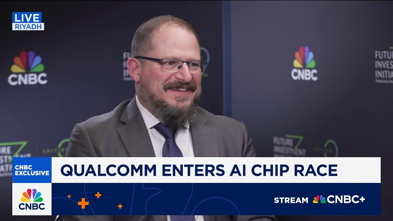 Qualcomm CEO on new AI chips: Trying to prepare for the next phase of AI data center growth