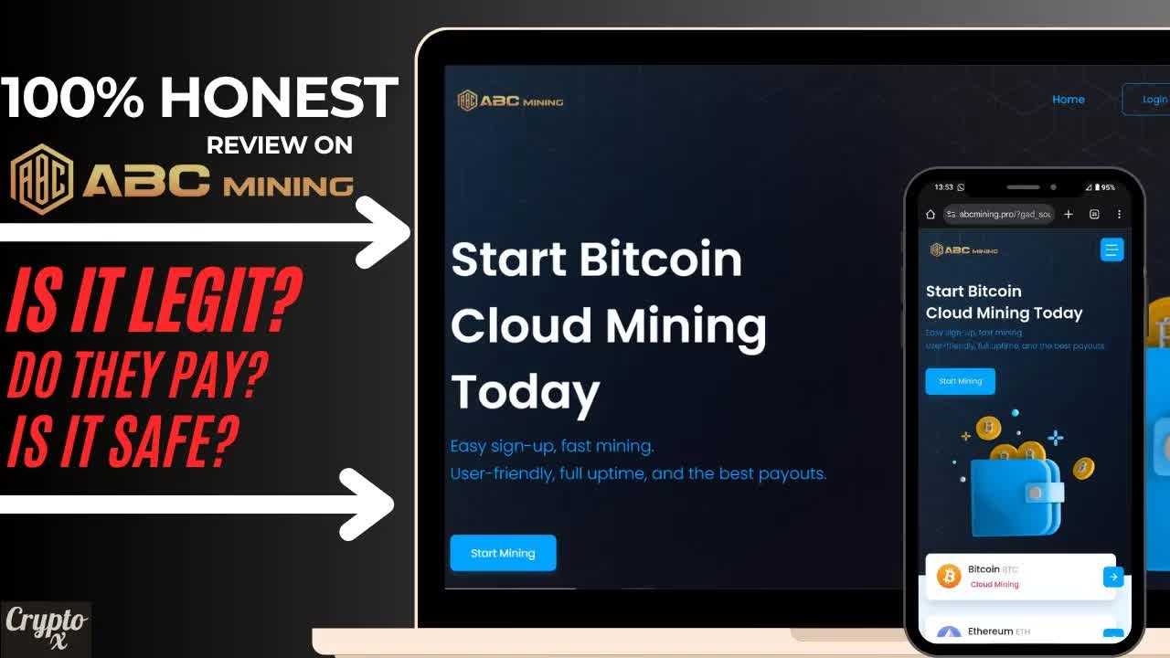⚠️ My 100% HONEST Review on ABCMining: Is ABCMining Legit or Scam? (Do They PAY?)