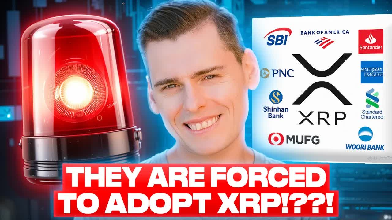 YES!!! THEY ARE FORCED TO ADOPT XRP OR THEY FAIL!!! THIS IS INSANE!