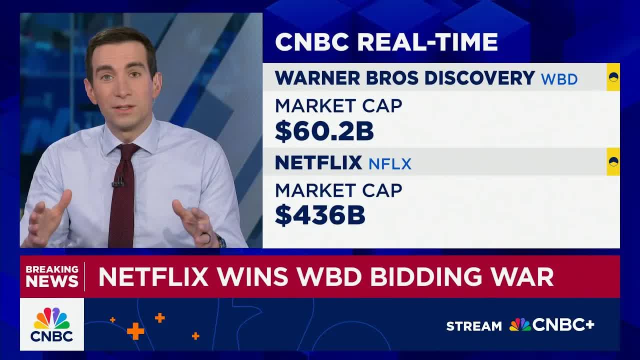 Netflix wins Warner Bros. Discovery bidding war