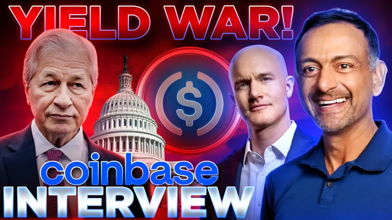Banks vs. Yields!🔥Coinbase INTERVIEW w/ Paul Grewal🚨