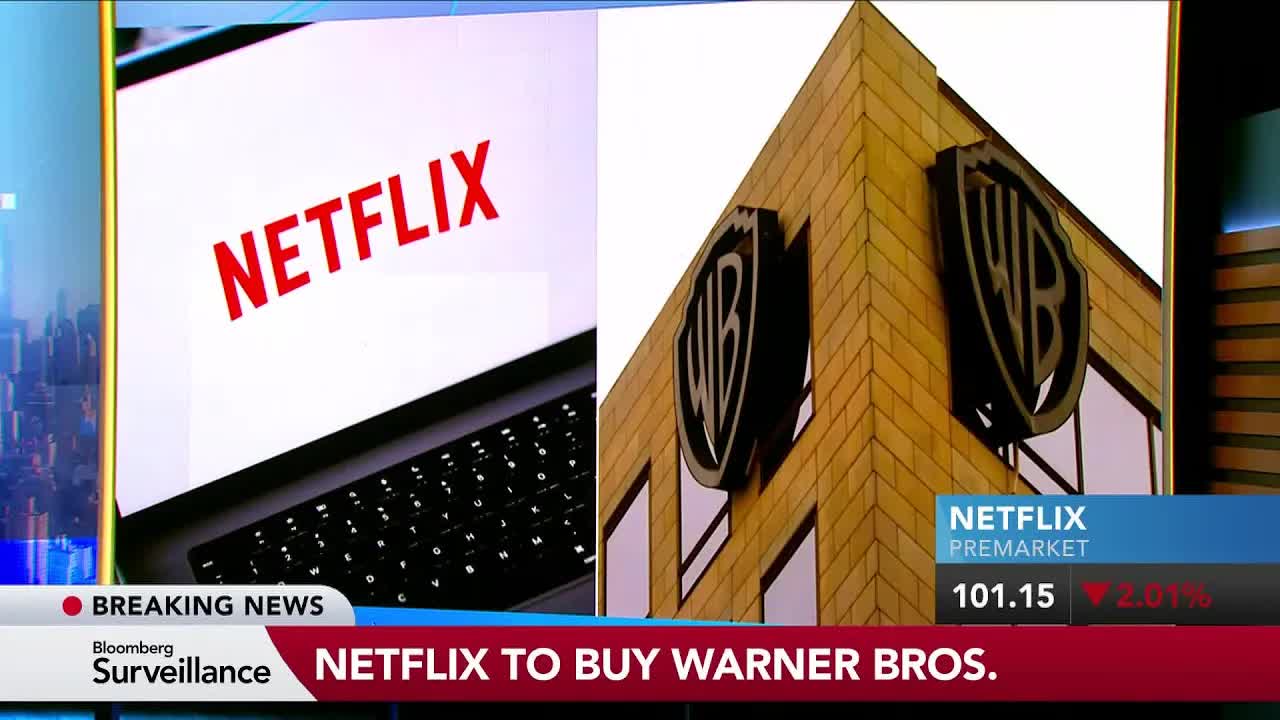 Netflix to Buy Warner Bros. in Deal Worth $72 Billion