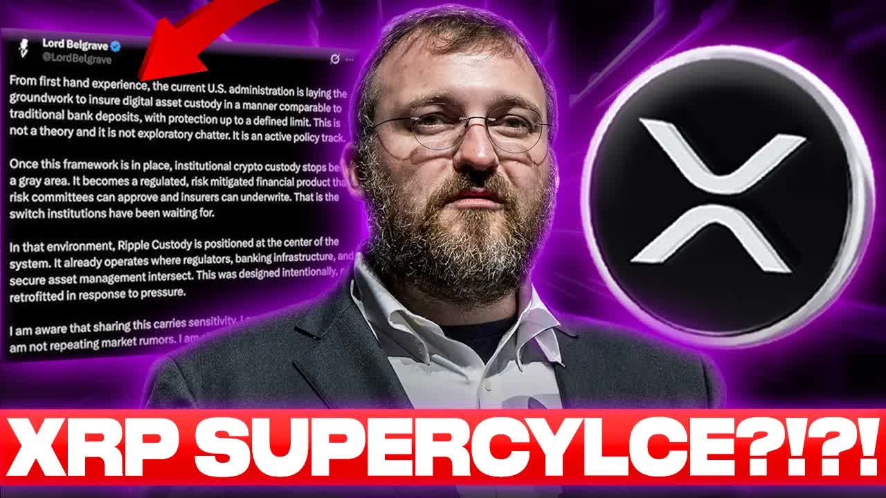 MAJOR BOMBSHELL FROM RIPPLE INSIDER!!! (XRP SUPERCYCLE POSSIBLE???)