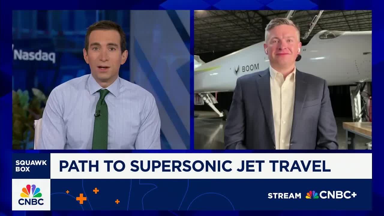 Boom Supersonic CEO Blake Scholl on using supersonic engines to power AI