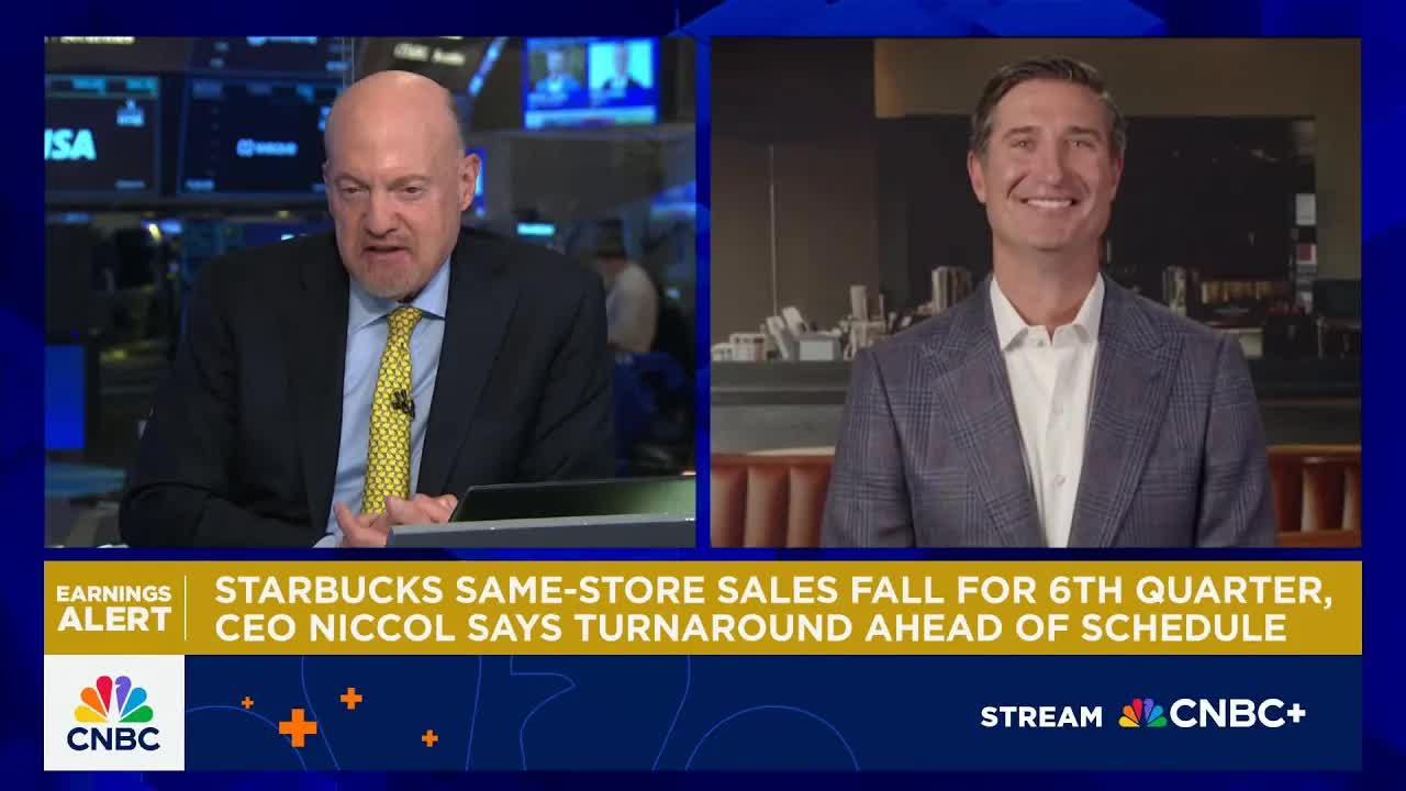 Starbucks CEO Brian Niccol: We want to build back a better Starbucks
