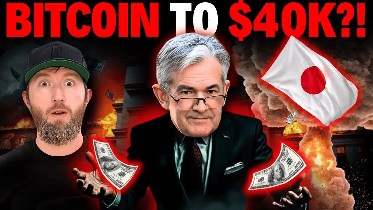 Could Japan TRIGGER a Bitcoin Crash to $40,000?!