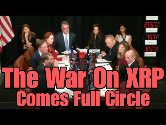 The XRP SWIFT Threat , Ripple CEO Sighting & Clarity Act Coming