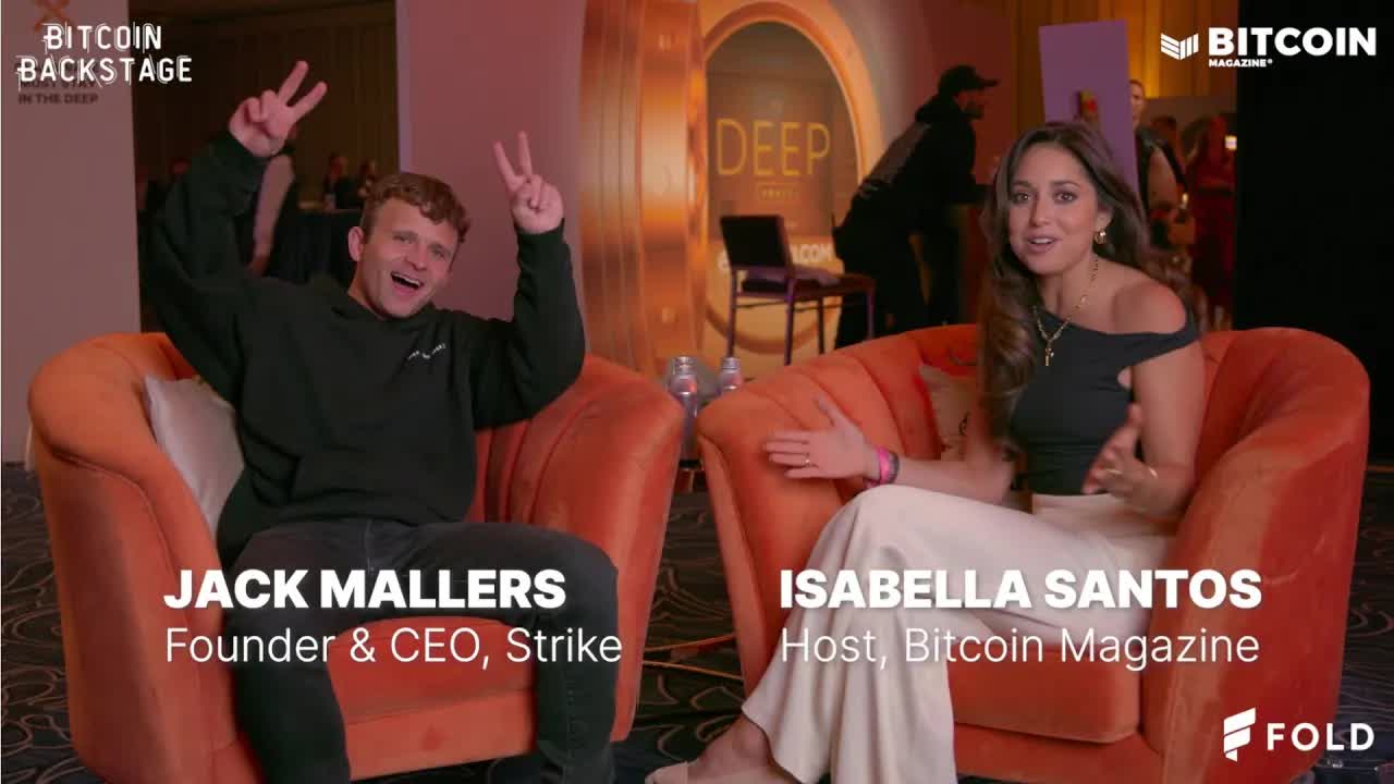 Exclusive: Jack Mallers Backstage Interview at the Bitcoin Conference