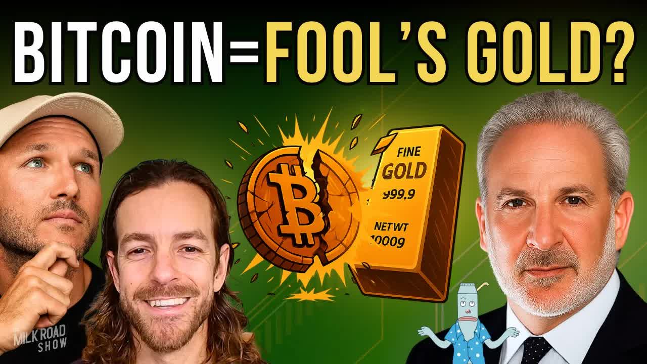 Peter Schiff: Why Gold Will Win & Bitcoin Goes to Zero