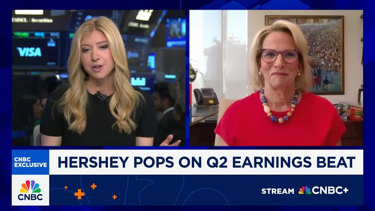 Hershey CEO Michele Buck: Consumers have placed value on 'emotional wellbeing' our products deliver