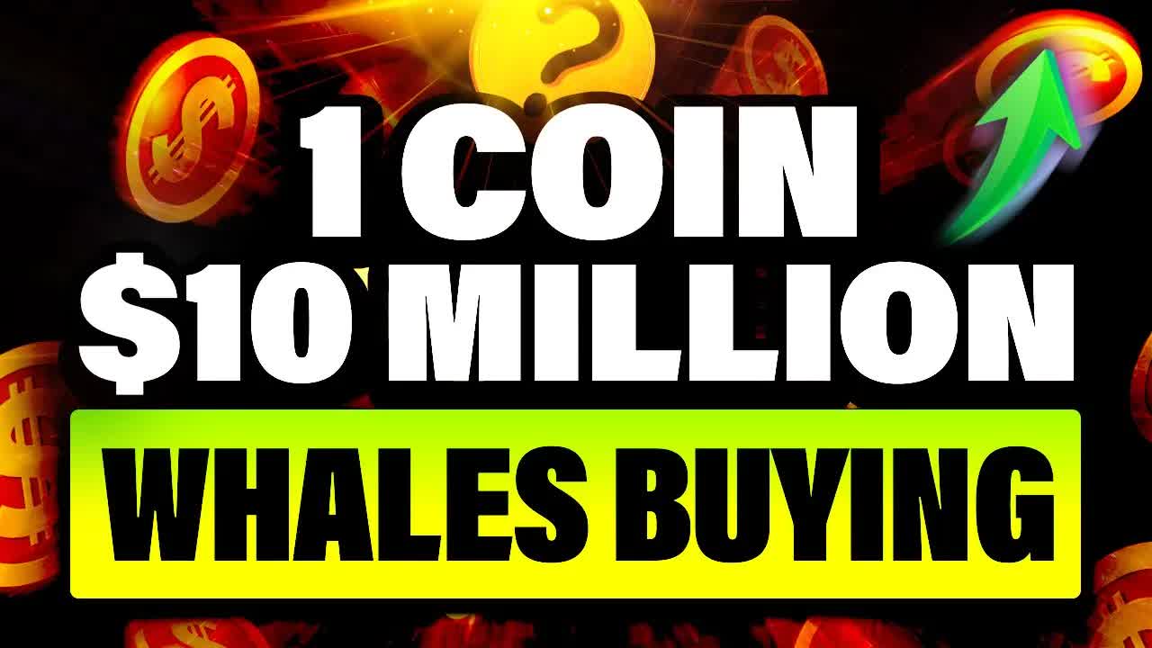Crypto Whale Are Buying THIS One Altcoin! Why?