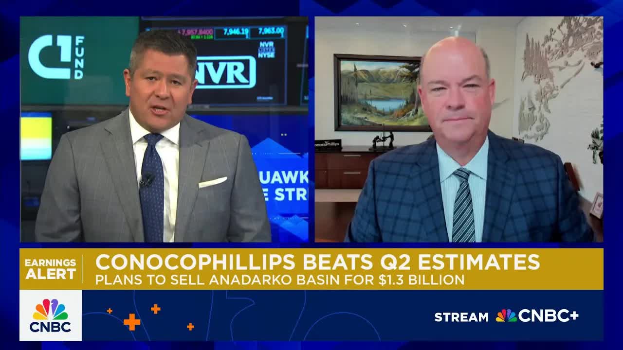 ConocoPhillips CEO: We're focused on 'organic investments and economic opportunities'