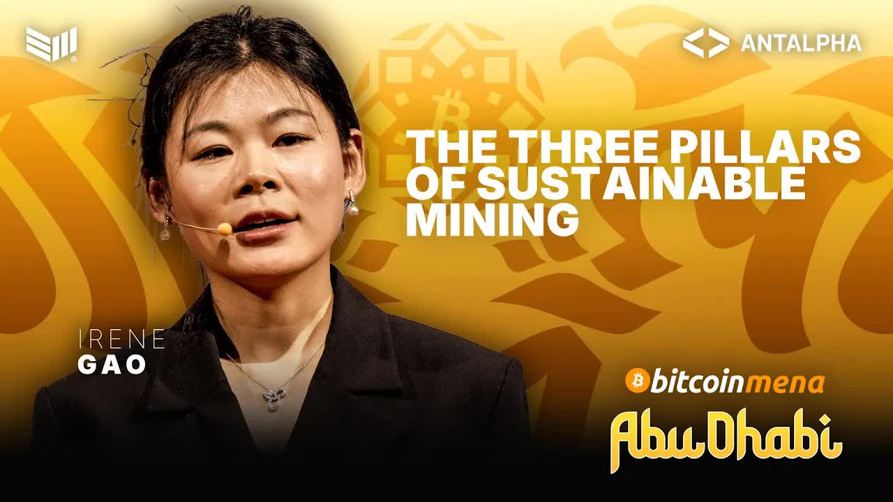 Irene Gao (Bitmain): The Three Pillars of Sustainable Mining